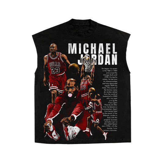 MICHAEL 'HALL OF FAME' JORDAN SLEEVELESS TEE