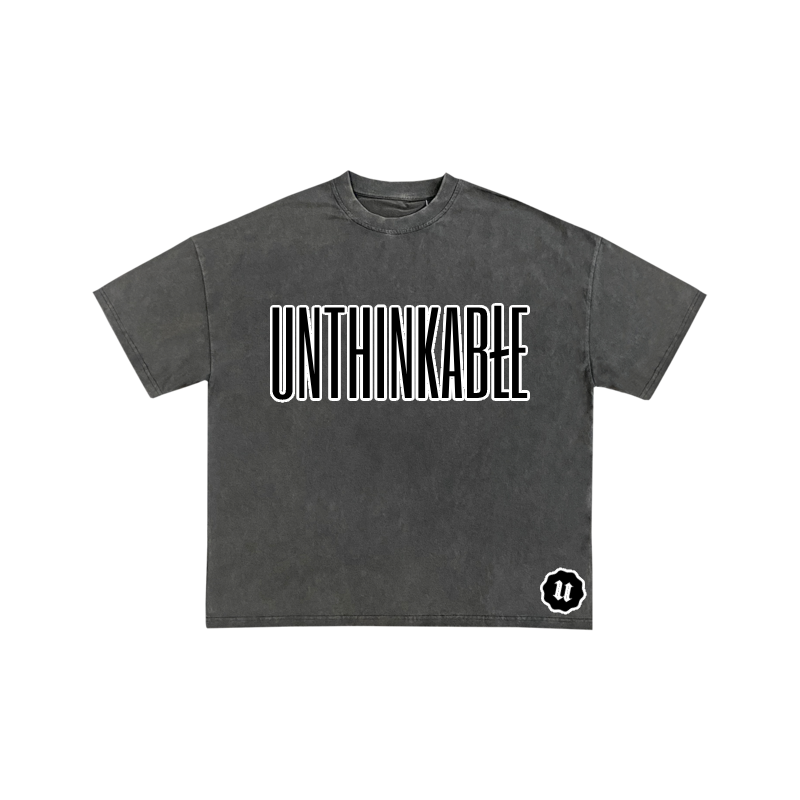 UNTHINKABLE GREY T-SHIRT