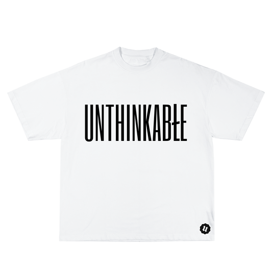 UNTHINKABLE WHITE T-SHIRT